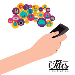 files design vector image
