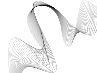 abstract wave element for design digital vector image
