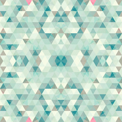 triangular mosaic colorful background vector image