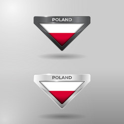 3d label tag and location pointer flag nation vector image