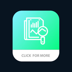file static search computing mobile app button vector image
