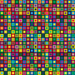 abstract colored square modern seamless pattern vector image