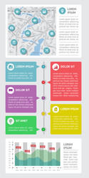 Web Elements & Data Visualizations vector image