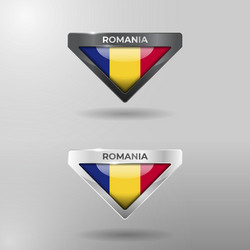 3d label tag and location pointer flag nation vector image