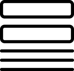 double header with text body on main page vector image