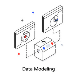 Data modeling vector