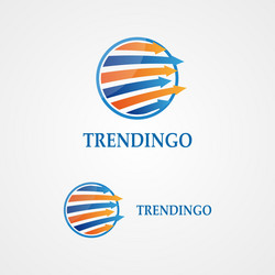 logo design element arrow pointer cursor vector image
