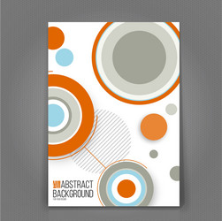 abstract background geometric shapes and frames vector image