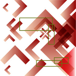 background with abstract square pattern vector image