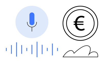 voice command recognition linked to digital vector image