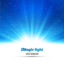 Abstract magic light background Royalty Free Vector Image