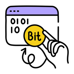 binary bit vector image