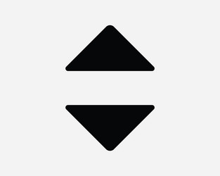 Blank elevator icon empty lift up down arrow box Vector Image