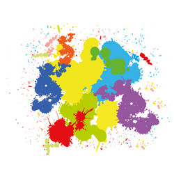 Abstract paint color background vector