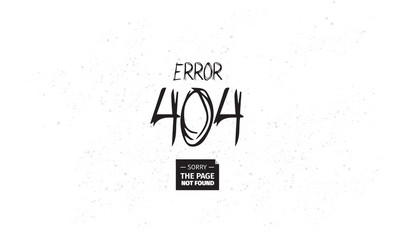 404 error web page design not found vector