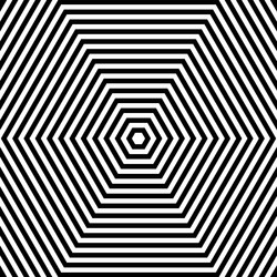 Geometric Hexagon Pattern vector image