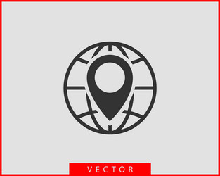 map icons marker pointer pin location icon gps vector image