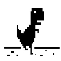 Dinosaur Game no Internet Vector Images (over 100)