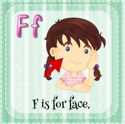 Premium Vector  Scared face cartoon flashcard