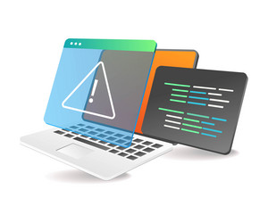 warning in a computer programming language vector