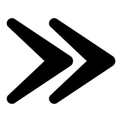arrow icon modern simple or cursor vector image
