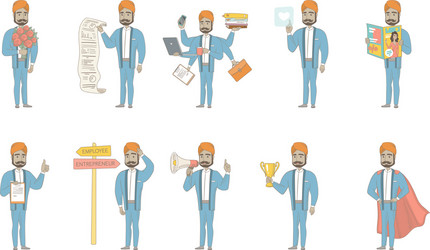 Indian Office Man Vector Images (over 950)