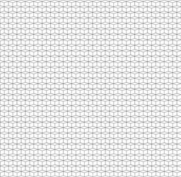 Seamless abstract hexagonal pattern background vector
