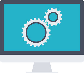 Software Testing & Development vector image