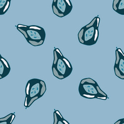 minimalistic style seamless pattern with abstract vector image
