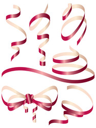 Party ribbon Royalty Free Vector Image - VectorStock