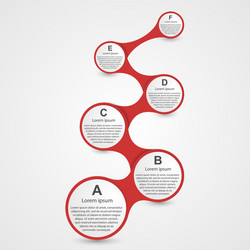 Loader bar infographic chart design template Vector Image