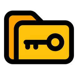 data encryption a security method in cyber vector image