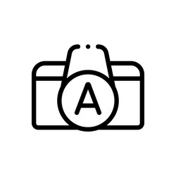 modeling icon thin linear style design isolated vector image