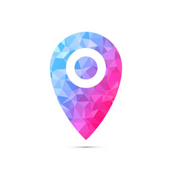 pointers labels graphics gps navigation vector image