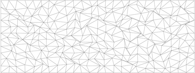 geometric abstract pattern with triangular shapes vector image