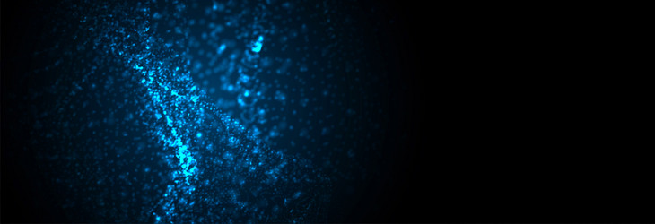 abstract background glowing particles dynamic flow vector image