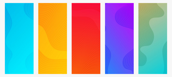 modern colorful gradient background with wave vector image
