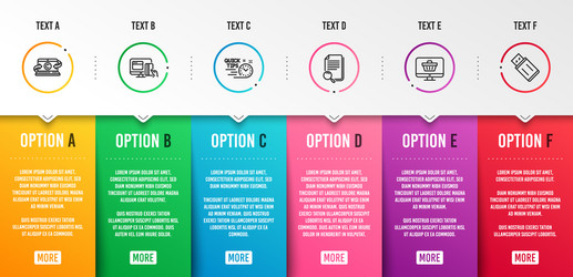 search file copywriting notebook and web shop vector image