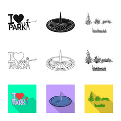 Urban and street icon set vector