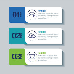 statistical infographic with numbers and business vector image