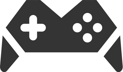 game pad icon vector