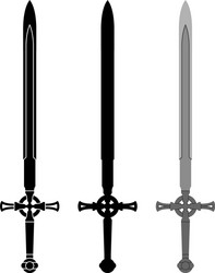 Sword Emoji Vector Stock Vector (Royalty Free) 1275097741