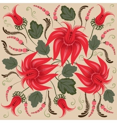 Black flowers Royalty Free Vector Image - VectorStock