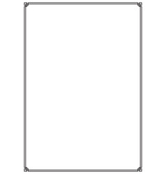 Download Page border a4 design for project Royalty Free Vector Image