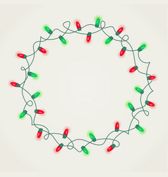 Download Handwritten Christmas Card Word Cloud tree design Vector Image