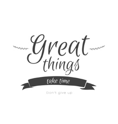 Inspirational and motivational quotes Royalty Free Vector