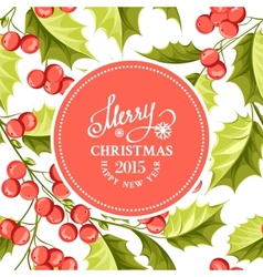 Holiday card Royalty Free Vector Image - VectorStock