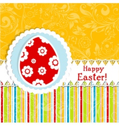 Template easter greeting card Royalty Free Vector Image - VectorStock