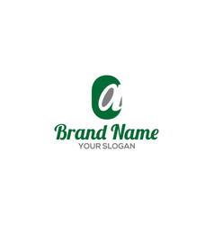 Simple vc logo design Royalty Free Vector Image
