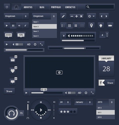GUI 10 Royalty Free Vector Image - VectorStock